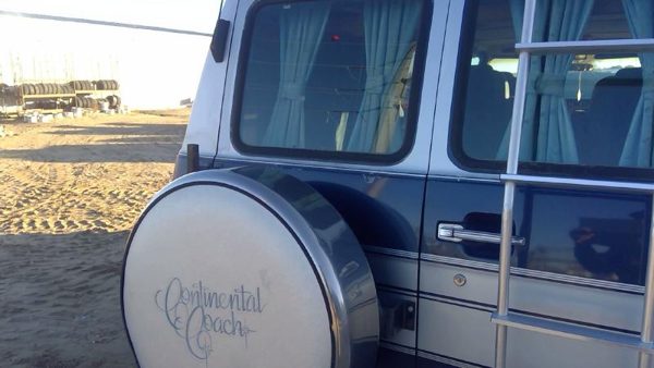 1989 Chevy Van 20 Series Back Door LH Blue — photo 3