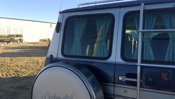 1989 Chevy Van 20 Series Back Door LH Blue — photo 7