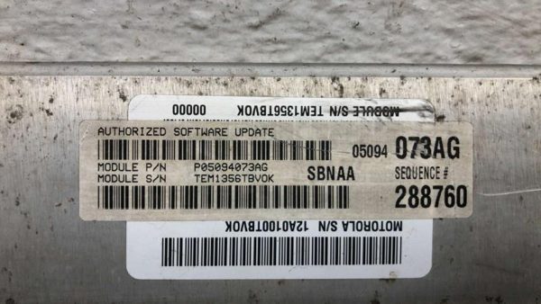 06 Durango Electronic Control Module Engine Computer Ecm Ecu 4.7L 4X4 05094867Ab — photo 5