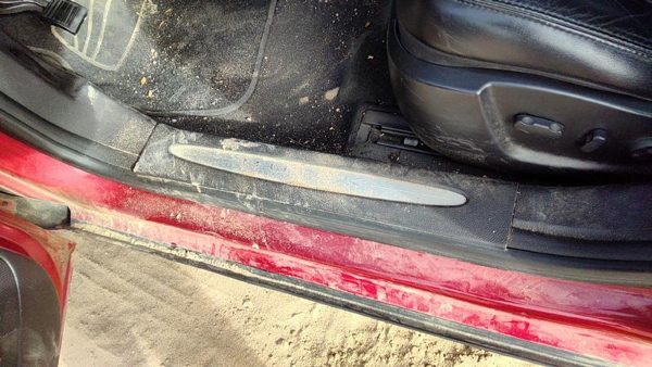 2007 Buick Lucerne Driver Left Lower Sill Step Moulding Trim Panel Oem Ebony 193 — photo 3