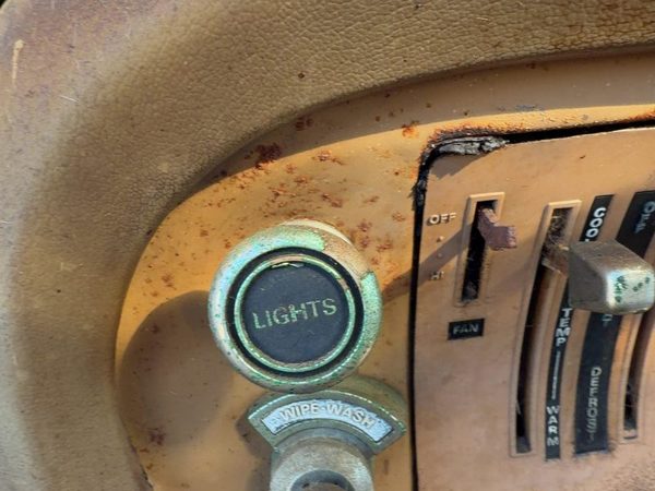 1970-77 Ford Maverick Mercury Comet Headlight Switch Dash Control Assembly OEM — photo 2