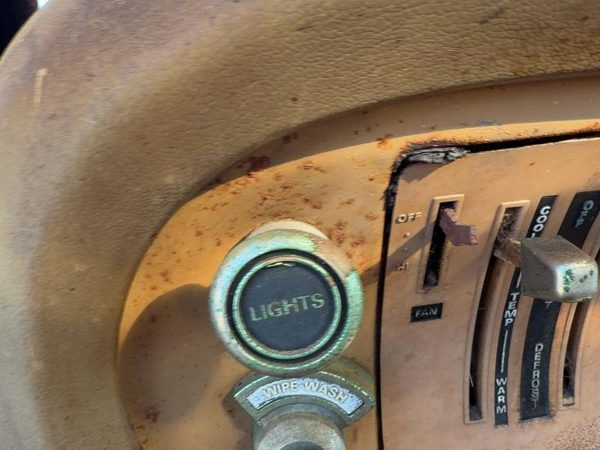 1970-77 Ford Maverick Mercury Comet Headlight Switch Dash Control Assembly OEM — photo 1