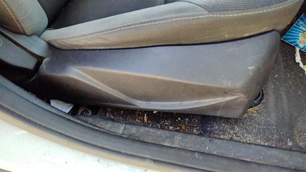 12-18 Ford Focus Ford Focus Passenger Right Side Seat Trim Panel Oem Black Ew — photo 2