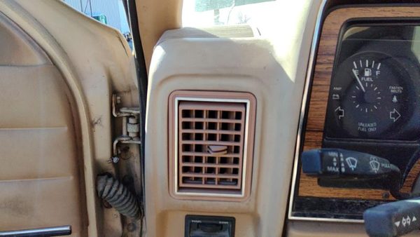 1984 Ford Tempo Driver Left Dash Heater Vent Assembly Oem Ac Tan E43z5404320a — photo 1