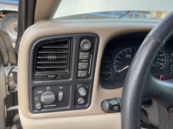 00-02 Suburban Trim Bezel Around Speedometer Oem Dash Surround Panel Tan 52I — photo 2