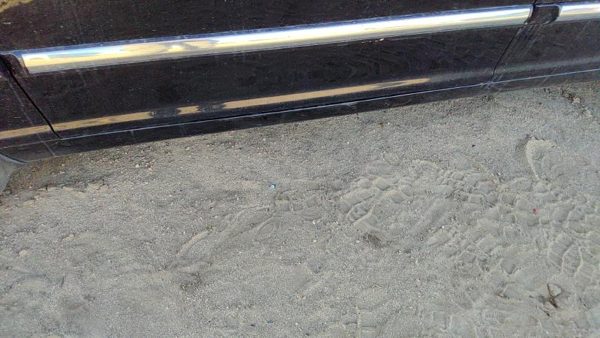 2004-2005 Hyundai Xg350 Driver Left Lower Rocker Panel Moulding Side Skirt Black — photo 3