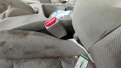 2010-2014 Honda Insight Driver Left Front Seat Belt Buckle Receiver Oem Tan