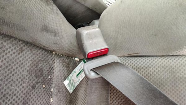 2010-2014 Honda Insight Driver Left Front Seat Belt Buckle Receiver Oem Tan — photo 4