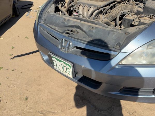 06-07 Honda Accord Front Bumper Cover Assembly Oem 2.4L Sedan Cool Blue B542M — photo 6
