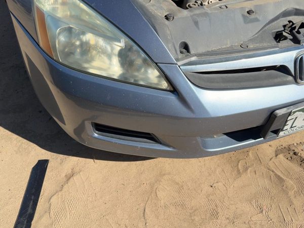 06-07 Honda Accord Front Bumper Cover Assembly Oem 2.4L Sedan Cool Blue B542M — photo 5
