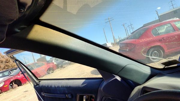 88-93 Olds Cutlass Cierra Driver Left A Pillar Trim Windshield Post Panel Blue — photo 3