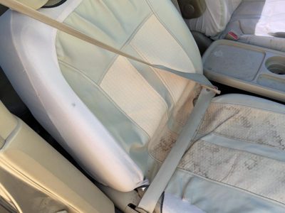 02-06 Crv Passenger Right Front Seat Belt Retractor Oem Shoulder Bucket Tan