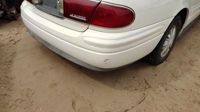 2000-2005 Buick Lesabre Rear Bumper Cover Assembly Oem Back White 40U 25679892