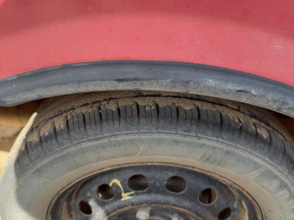 1987-1988 Toyota FX Passenger Right Rear Wheel Flare Moulding OEM Back — photo 6