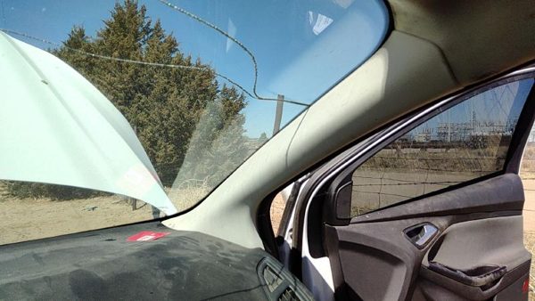 14 Focus Ford Focus Passenger Right A Pillar Trim Windshield Post Panel Black Ew — photo 1