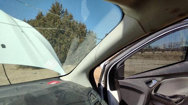 14 Focus Ford Focus Passenger Right A Pillar Trim Windshield Post Panel Black Ew — photo 3