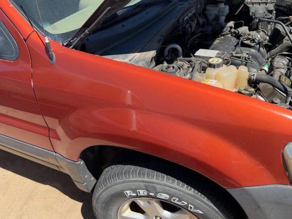 01-07 Ford Escape Passenger Right Front Fender Oem Without Wheel Lip Orange Gw — photo 5