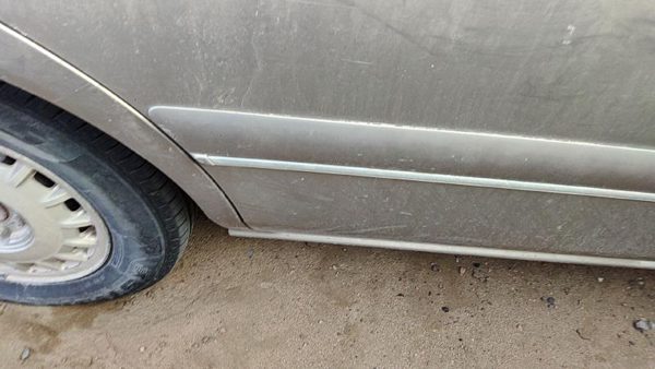 97-02 Century Passenger Right Rear Moulding From Door Back Trim Strip Silver — photo 2