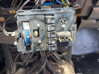 72-80 Mercedes 450SL 107 Temperature Control Module Heater AC OEM 1078301785