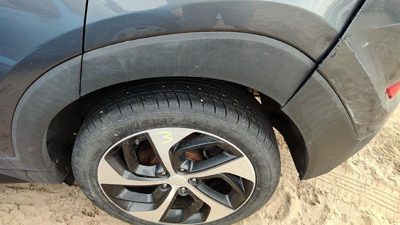 16-21 Hyundai Tucson Driver Left Rear Moulding On Quarter Panel Oem