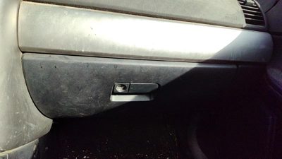 2004-2012 Mitsubishi Galant Glove Box Assembly Complete Door With Latch Oem Gray