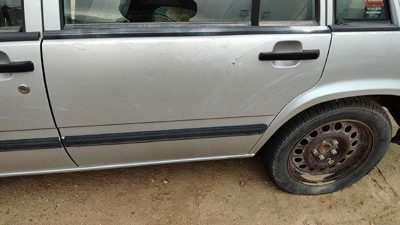 1991 Volvo 740 Rear Door LH Silver