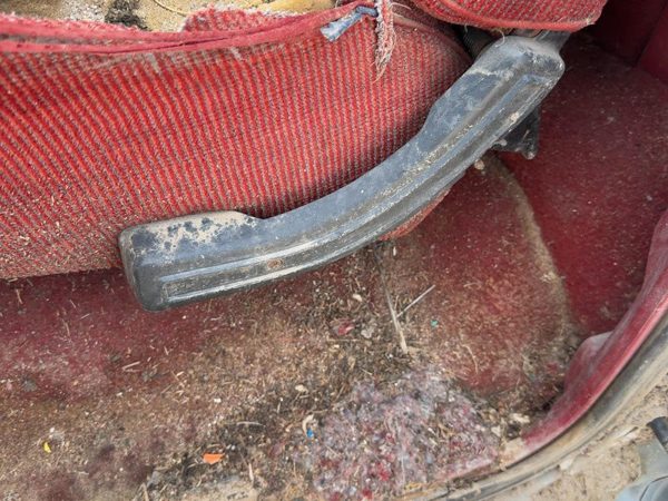 1987-1991 Ford F150 Driver Left Side Seat Trim Panel Oem — photo 2