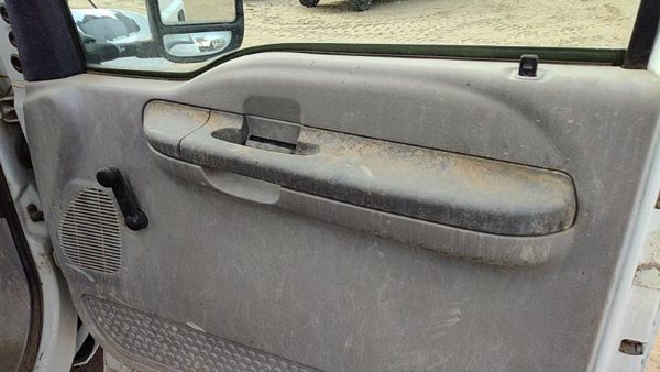 99-01 F250 Super Duty Passenger Right Front Door Trim Panel With Switches Gray — photo 3
