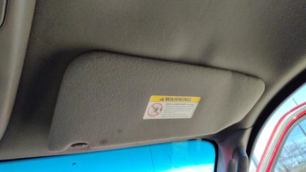 2002-2004 Ford F150 Passenger Right Sun Visor Oem Gray 2L3Z1504104Eab — photo 1