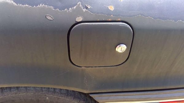 89-93 Mitsubishi Galant Vr-4 Fuel Tank Door With Hinge Gas Lid Oem Filler Green — photo 3