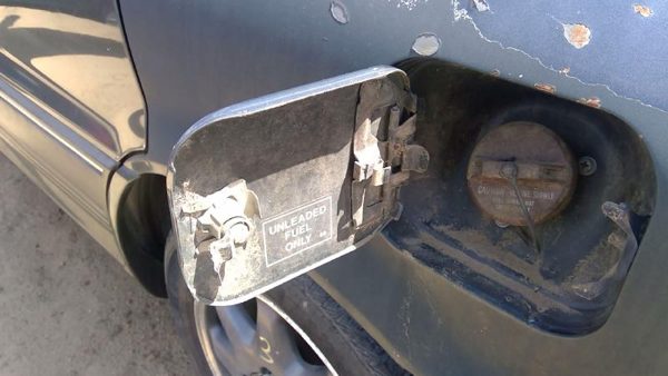 89-93 Mitsubishi Galant Vr-4 Fuel Tank Door With Hinge Gas Lid Oem Filler Green — photo 7