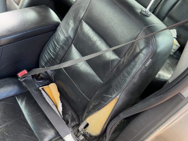 06-07 Fivehundred Driver Left Front Seat Belt Retractor Oem Shoulder Black Hw — photo 2