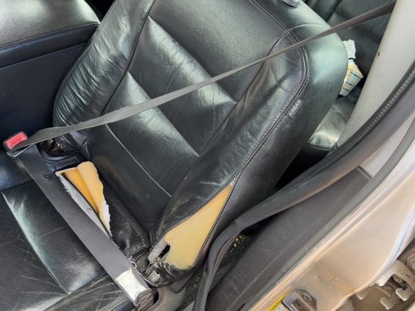 06-07 Fivehundred Driver Left Front Seat Belt Retractor Oem Shoulder Black Hw — photo 4