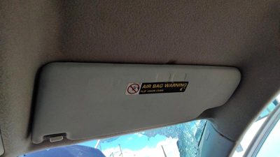 2005-2006 Vw Jetta Passenger Right Sun Visor Oem Gray 1K0857552s2f4