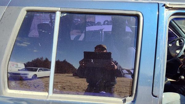 90-95 Nissan Pathfinder Passenger Right Rear Side Window Door Glass Oem Back — photo 3