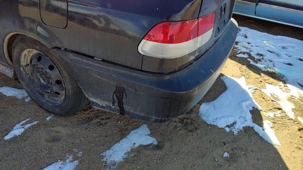 1996-2000 Honda Civic Rear Bumper Cover Assembly Oem Back Black Coupe 4802138 — photo 7
