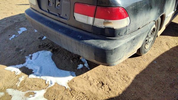 1996-2000 Honda Civic Rear Bumper Cover Assembly Oem Back Black Coupe 4802138 — photo 1