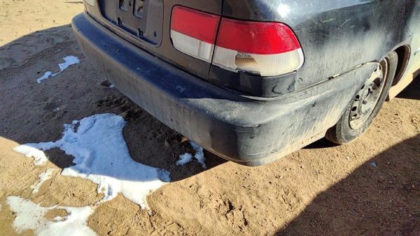 1996-2000 Honda Civic Rear Bumper Cover Assembly Oem Back Black Coupe 4802138 — photo 2