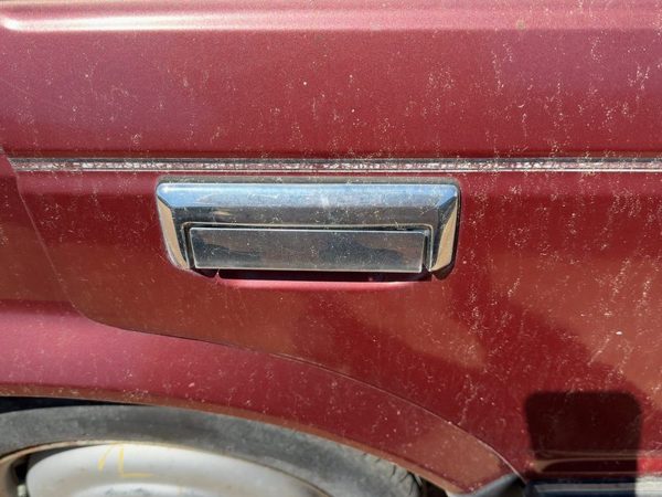 1985-1988 Nissan Maxima Passenger Right Rear Outside Door Handle Oem Back — photo 3