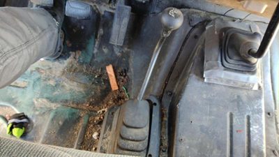 1988 Ford F150 Floor Shifter 4x4 Lever Assembly With Linkage OEM 4wd T Case