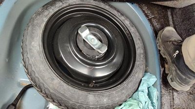 1985-1990 Olds Cutlass Calais 15 Compact Spare Mini Donut Wheel Tire Oem