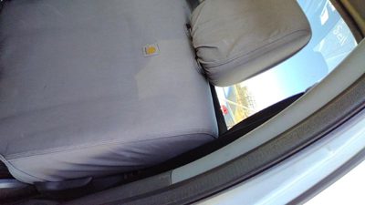 11-16 Ford F250 Driver Left Rear Seat Belt Retractor Oem Back Crew Cab Gray 3S