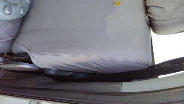 11-16 Ford F250 Driver Left Rear Seat Belt Retractor Oem Back Crew Cab Gray 3S — photo 4