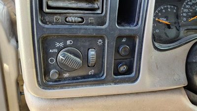 2003-2007 Silverado 1500 Headlight Switch Control Knob Buttons Dash Oem 15762307