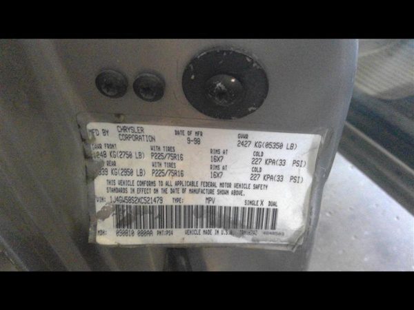 1999 Jeep Grand Cherokee — vehicle photo 4