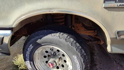 1987-1991 Ford F150 Driver Left Front Wheel Flare Moulding Oem Fender Lh