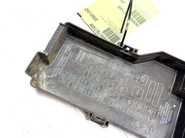 98-01 Ram 1500 Engine Fuse Box Cover Lid Only Oem 5.2L V8 4X4 — photo 7