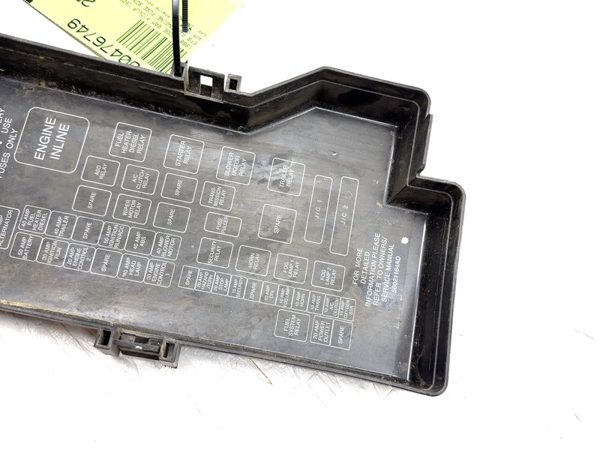 98-01 Ram 1500 Engine Fuse Box Cover Lid Only Oem 5.2L V8 4X4 — photo 8