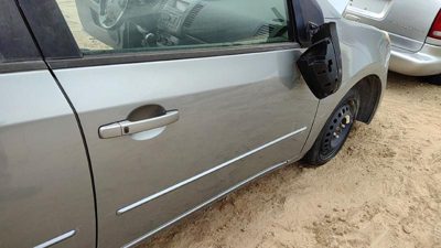 2008 Nissan Sentra Front Door RH Gray K36