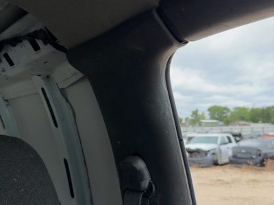 02 Express Van 2500 This Is Driver-Side Left Upper B-Pillar Trim Panel. Black
